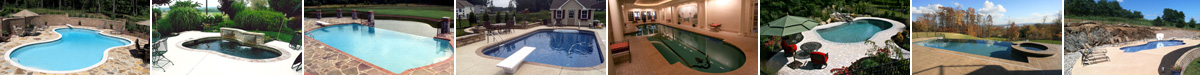 examples of George Neiderer Custom Pools