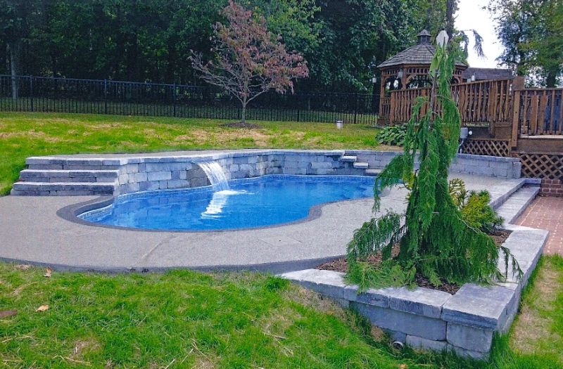 Fiberglass Pool photo from George Neiderer